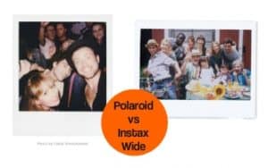 Polaroid versus Instax Wide
