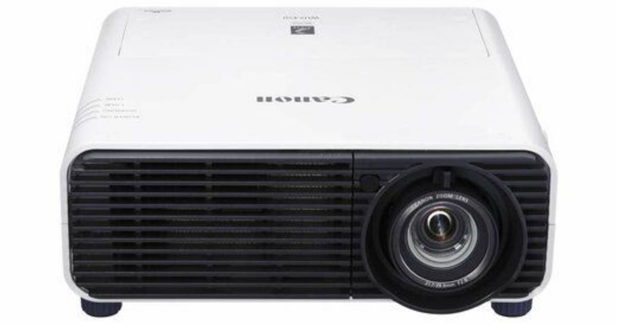 Short throw beamer Canon WUX450ST short throw beamer