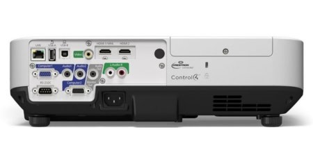 5000 lumen beamer aansluitingen op achterzijde Epson EB-2250U