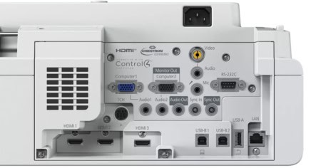 Aansluitingen Epson EB-735Fi