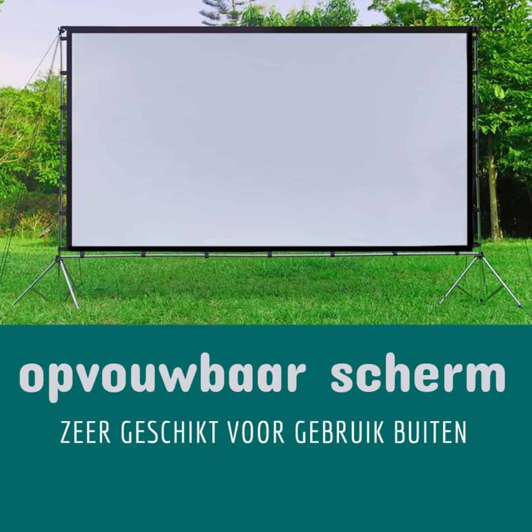opvouwbaar projectiescherm