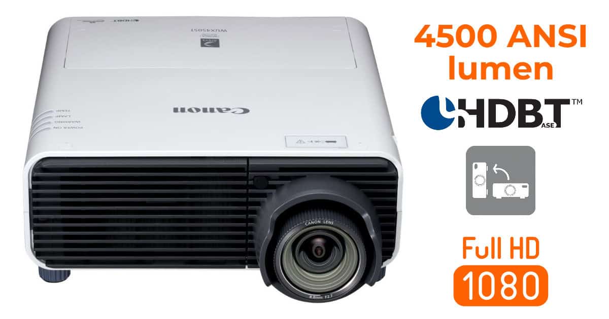 4500 lumen short throw beamer